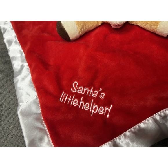Rudolph the Red Nosed Reindeer First Christmas Plush Security Blanket Lovey 14” - Picture 3 of 8